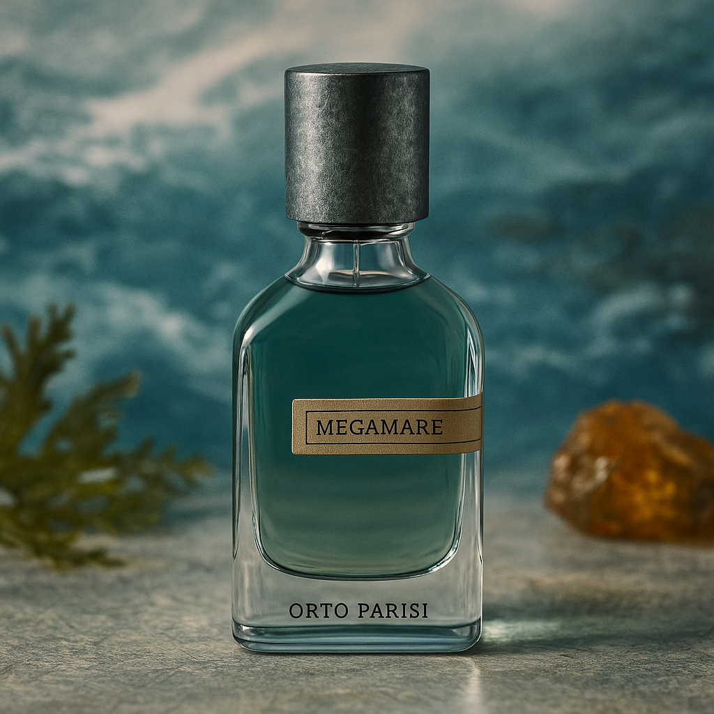 عطر مگاماره Orto Parisi Megamare – رایحهای دریایی، سبز و نمکی
