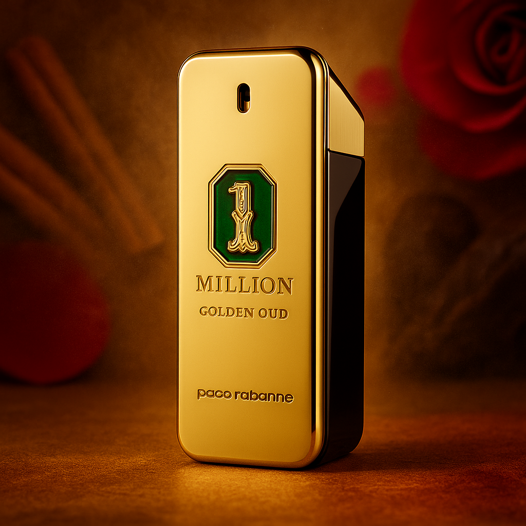 عطر Paco Rabanne 1 Million Golden Oud – رایحهای چرمی، ادویهای و عودی مردانه