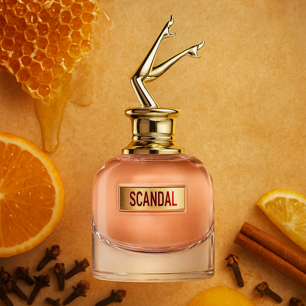 عطر اسکندل زنانه Jean Paul Gaultier Scandal – رایحهای گلی، عسلین و چوبی
